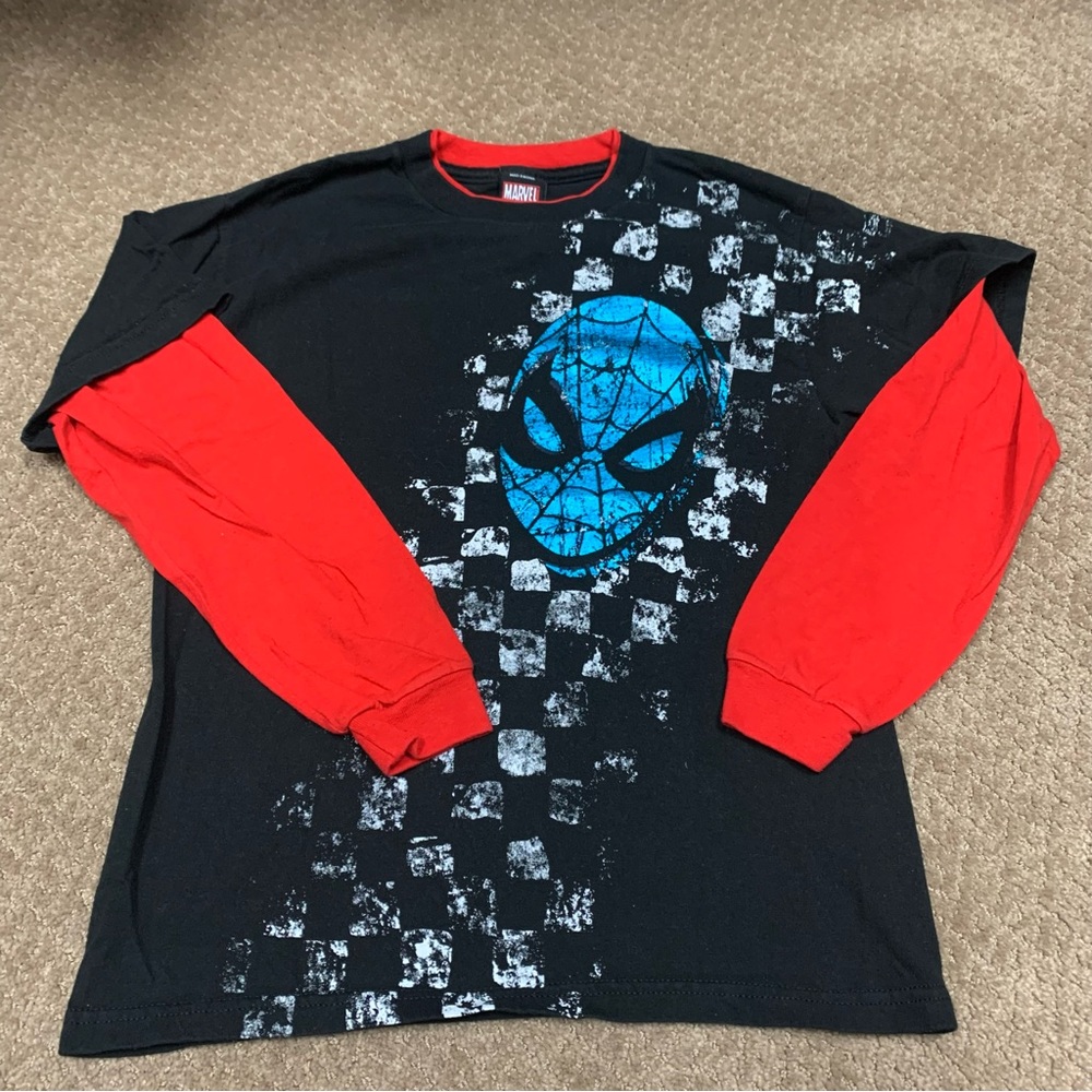 🏷️ Marvel Mad Engine Spiderman L/S Tshirt Tee Top M